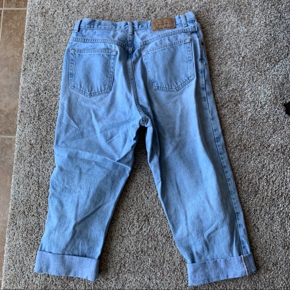 Eddie Bauer vintage denim mom jean capris - Picture 3 of 4